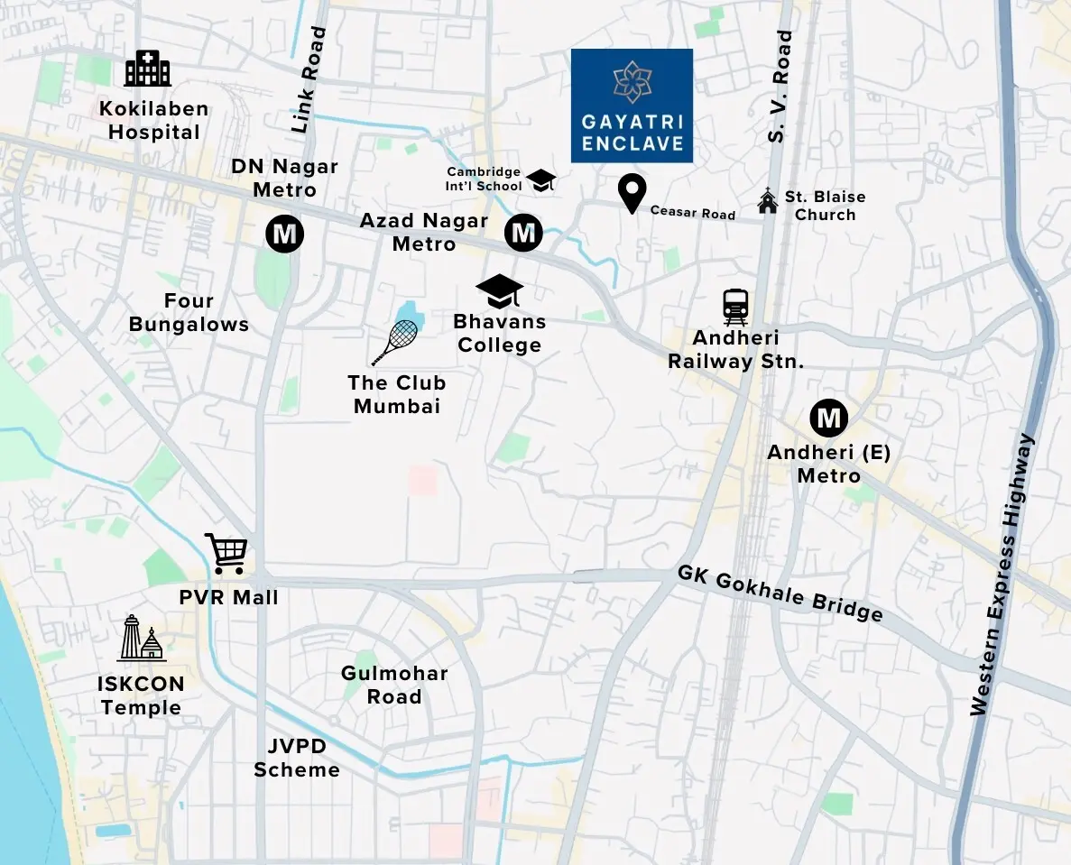Connectivity of Gayatri Enclave